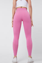Load image into Gallery viewer, Women Mesh Leggings High Waist Seamless Fitness Leggings Fashion Female Gym Workout Leggings Seamless Gym Running Stylish Tight Athletic Leggings Soft Active Legging For Women
