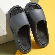 Load image into Gallery viewer, Women Outside Slippers Summer Runway Shoes EVA Soft Thick Sole Non-slip Outdoor Women Slides Pool Beach Open Toe Soft Slippers Thick Lightweight Non-Slip Shower Bath Cloud Slides Pool Gym House Sandals
