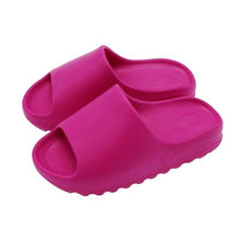 Load image into Gallery viewer, Women Platform Flat Slippers Outdoor Flip Flops Summer Beach Fashion Indoor Slippers Unisex Men Non-slip Slides Thick Sole Home House Cloud Cushion Sandals For Indoor And Outdoor
