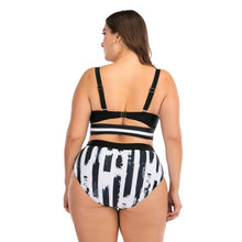 Load image into Gallery viewer, Women Push Up Bikini Sets Swimwear Women Swimsuit  Plus Larges Size Bathing Swimming  Suits Beachwear Women's Swimsuits Halter Push Up Bikini Two Piece Bathing Suits Women Plus Size Bikini
