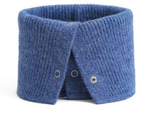 Load image into Gallery viewer, Women Ring Scarf Warm Collar Solid Winter Button Neck Scarves Unisex Magic Infinite Snood Face Cover Female Knitted Bandana Women Winter Neck Warmer Gaiter Double-Layer Soft Fleece Lined Thick Knit Circle Scarf Windproof
