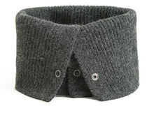 Load image into Gallery viewer, Women Ring Scarf Warm Collar Solid Winter Button Neck Scarves Unisex Magic Infinite Snood Face Cover Female Knitted Bandana Women Winter Neck Warmer Gaiter Double-Layer Soft Fleece Lined Thick Knit Circle Scarf Windproof
