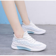 Load image into Gallery viewer, Women Running Sneakers Shoes Vulcanized Women's Casual Flats Elegant Soft Walking Shoes Breathable Non Slip Tennis Athletic Shoe For Casual Gym And  Work
