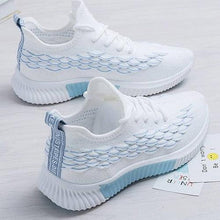 Load image into Gallery viewer, Women Running Sneakers Shoes Vulcanized Women's Casual Flats Elegant Soft Walking Shoes Breathable Non Slip Tennis Athletic Shoe For Casual Gym And  Work
