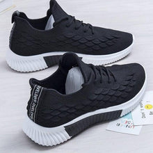 Load image into Gallery viewer, Women Running Sneakers Shoes Vulcanized Women's Casual Flats Elegant Soft Walking Shoes Breathable Non Slip Tennis Athletic Shoe For Casual Gym And  Work

