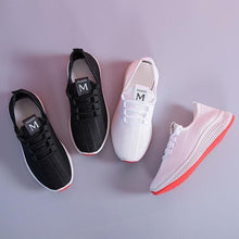 Load image into Gallery viewer, Women's Breathable Non-slip Platform Fashion Autumn New Casual Running Shoes Black Sneakers Lightweight Mesh Tennis Sneaker Fashion Athletic Walking Shoes
