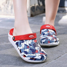 Load image into Gallery viewer, Women's Casual Clogs Breathable Sandals Home Slippers Summer Slip On Women Flip Flops Shoes Clogs Garden Clogs Shoes Beach Sneaker Work Summer Breathable Lightweight Quick Drying Sandals
