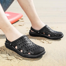 Load image into Gallery viewer, Women's Casual Clogs Breathable Sandals Home Slippers Summer Slip On Women Flip Flops Shoes Clogs Garden Clogs Shoes Beach Sneaker Work Summer Breathable Lightweight Quick Drying Sandals
