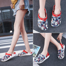 Load image into Gallery viewer, Women's Casual Clogs Breathable Sandals Home Slippers Summer Slip On Women Flip Flops Shoes Clogs Garden Clogs Shoes Beach Sneaker Work Summer Breathable Lightweight Quick Drying Sandals

