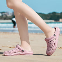 Load image into Gallery viewer, Women's Casual Clogs Breathable Sandals Home Slippers Summer Slip On Women Flip Flops Shoes Clogs Garden Clogs Shoes Beach Sneaker Work Summer Breathable Lightweight Quick Drying Sandals
