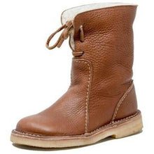 Load image into Gallery viewer, Women's Casual Shoes Sports Women's Flat Shoes High Top Elastic Boots Walking Shoes Trail Running Winter Boots Thermal Snow Outdoor Mid Calf Rain Booties With Warm Fur
