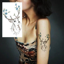 Load image into Gallery viewer, Women's Different Stickers Tattoo Temporary Waterproof Neck Arm Leg Tattoo Colorful Design
