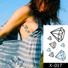 Load image into Gallery viewer, Women's Different Stickers Tattoo Temporary Waterproof Neck Arm Leg Tattoo Colorful Design

