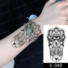 Load image into Gallery viewer, Women's Different Stickers Tattoo Temporary Waterproof Neck Arm Leg Tattoo Colorful Design
