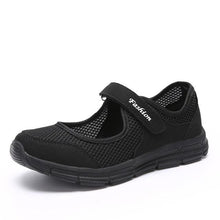Load image into Gallery viewer, Women's Elegant Walking Shoes Flat Outdoor Comfortable Breathable Casual Soft Sole Lightweight Sport Running Fashion Breathable Mesh Womens Espadrilles

