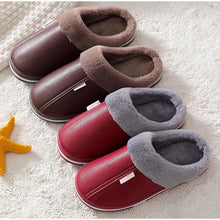 Load image into Gallery viewer, Women's Home Slippers Plush Warm House Shoes Non-Slip Soft Winter Indoors Bedroom Couples Floor Slipper Comfy Warm Memory Foam Faux Fur Indoor Outdoor Non Slip Winter Home Shoes
