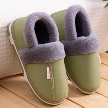 Load image into Gallery viewer, Women's Home Slippers Plush Warm House Shoes Non-Slip Soft Winter Indoors Bedroom Couples Floor Slipper Comfy Warm Memory Foam Faux Fur Indoor Outdoor Non Slip Winter Home Shoes
