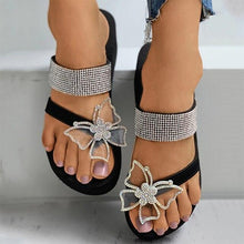Load image into Gallery viewer, Women's Sandals Summer Slippers Elegant Butterfly Shoes Open Toe Fashion Comfortable Elegant Platform Shoes Pink Sandals For Women Dressy Modern Thick Platform Sandals
