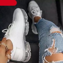 Load image into Gallery viewer, Women's Vulcanize Stylish Sneakers Fashionable Luxury Summer Air Cushion Sole Running Lightweight Mesh Tennis Sneaker Fashion Athletic Walking Shoes Elegant Design
