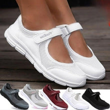 Load image into Gallery viewer, Women Sneakers Espadrille Fashion Breathable Mesh Casual Shoes Flat Shoes Women Work Shoes Breathable Mesh Slip-On Shoes Women Mesh Running Casual Sport Design
