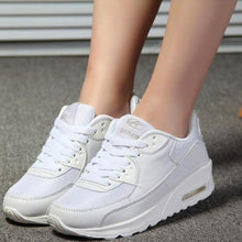 Load image into Gallery viewer, Women Soft Platform Sneakers Green Black Pink Breathable Air Cushion Casual Sports Women Trainers Fashion Lightweight Tennis Sport Walking Athletic Casual Footwear Sneakers
