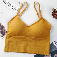 Load image into Gallery viewer, Women Sports Bra Sexy Brathable Sports Top Yoga Bra Push Up Top Female Gym Fitness Sports Underwear Female Seamless bra
