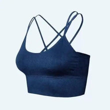 Load image into Gallery viewer, Women Sports Bra Sexy Brathable Sports Top Yoga Bra Push Up Top Female Gym Fitness Sports Underwear Female Seamless bra
