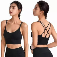 Load image into Gallery viewer, Women Sports Bra Sexy Brathable Sports Top Yoga Bra Push Up Top Female Gym Fitness Sports Underwear Female Seamless bra
