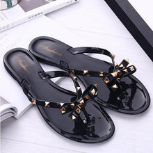 Load image into Gallery viewer, Women Summer Flip Flops Slippers Slide Sandals Beach Slides Soft Sole Sandals Women Flat Thong Strap Modern Flip Flops Slip On Cute Beach Casual Cute Summer Sandals
