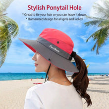 Load image into Gallery viewer, Women Summer Sun Bucket Hats Foldable
