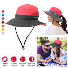 Load image into Gallery viewer, Women Summer Sun Bucket Hats Foldable

