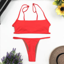 Load image into Gallery viewer, Women Swimsuit Bikini Push Up Padded Swimwear Bathing Suit Summer Bather Beachwear Padded Push Up Bikini Sets Swimsuits For Women
