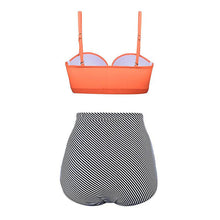 Load image into Gallery viewer, Women Swimsuits Vintage Push Up Polka Dot Plus Size Bathing Suits High Waist Bikini Underwire High Waist Swimsuit Bathing Suits Bikini Women Swimsuits Vintage Push Up Bathing Suits

