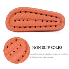 Load image into Gallery viewer, Women Thick Platform Slippers Summer Fashion EVA Soft Sole Beach Slide Sandals Open Toe Soft Home Shoes Non-Slip Soft Shower Spa Bath Pool Gym House Sandals For Indoor And Outdoor
