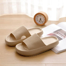 Load image into Gallery viewer, Women Thick Platform Slippers Summer Fashion EVA Soft Sole Beach Slide Sandals Open Toe Soft Home Shoes Non-Slip Soft Shower Spa Bath Pool Gym House Sandals For Indoor And Outdoor
