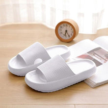 Load image into Gallery viewer, Women Thick Platform Slippers Summer Fashion EVA Soft Sole Beach Slide Sandals Open Toe Soft Home Shoes Non-Slip Soft Shower Spa Bath Pool Gym House Sandals For Indoor And Outdoor
