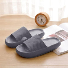 Load image into Gallery viewer, Women Thick Platform Slippers Summer Fashion EVA Soft Sole Beach Slide Sandals Open Toe Soft Home Shoes Non-Slip Soft Shower Spa Bath Pool Gym House Sandals For Indoor And Outdoor
