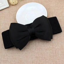 Load image into Gallery viewer, Women Vintage Stretch Belt Unique Black Elastic Design Stretchy Luxury Waistband Stylish Women Waist Belts
