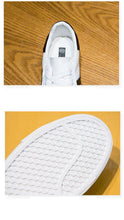 Load image into Gallery viewer, Women White Casual Shoes Casual Women Sneakers Flats Girl Breathble Vulcanized Shoes Lace Up White Casual Style Comfortable Sneakers Eco Leather Street Sneakers
