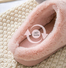 Load image into Gallery viewer, Women Winter Home Slippers Deer Elk Non-slip Soft Warm House Shoes Mens GIrs Indoor Bedroom Couples Floor Footwear Fuzzy House Slippers For Women Durable Furry Bedroom Slipper Lightweight And Non-Slip
