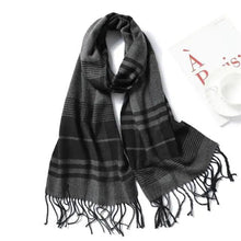 Load image into Gallery viewer, Women Winter Warm Scarf Shawl Fashion Plain  Soft Long Scarves For Women Casual Wear Travel Friendly Scarfs  Warm Winter Scarf Double Sided Thick Shawl Women Students Scarf
