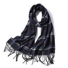 Load image into Gallery viewer, Women Winter Warm Scarf Shawl Fashion Plain  Soft Long Scarves For Women Casual Wear Travel Friendly Scarfs  Warm Winter Scarf Double Sided Thick Shawl Women Students Scarf
