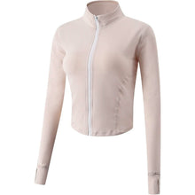Load image into Gallery viewer, Women's Athletic Full Zip Lightweight Workout Jacket

