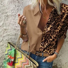 Load image into Gallery viewer, Women's Autumn Casual Deep V Neck Top
