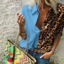 Load image into Gallery viewer, Women's Autumn Casual Deep V Neck Top
