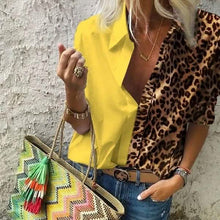 Load image into Gallery viewer, Women's Autumn Casual Deep V Neck Top
