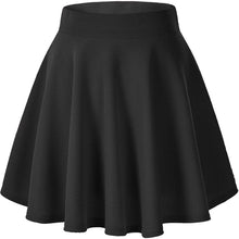 Load image into Gallery viewer, Women's Basic Versatile Flared Mini Skater Skirt

