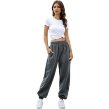 Load image into Gallery viewer, Womens Belted Sweatpants with Pockets
