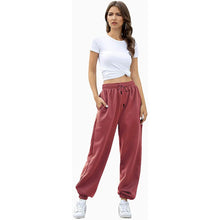 Load image into Gallery viewer, Womens Belted Sweatpants with Pockets

