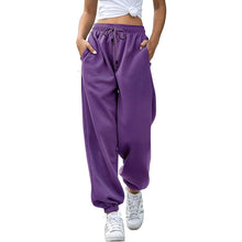 Load image into Gallery viewer, Womens Belted Sweatpants with Pockets
